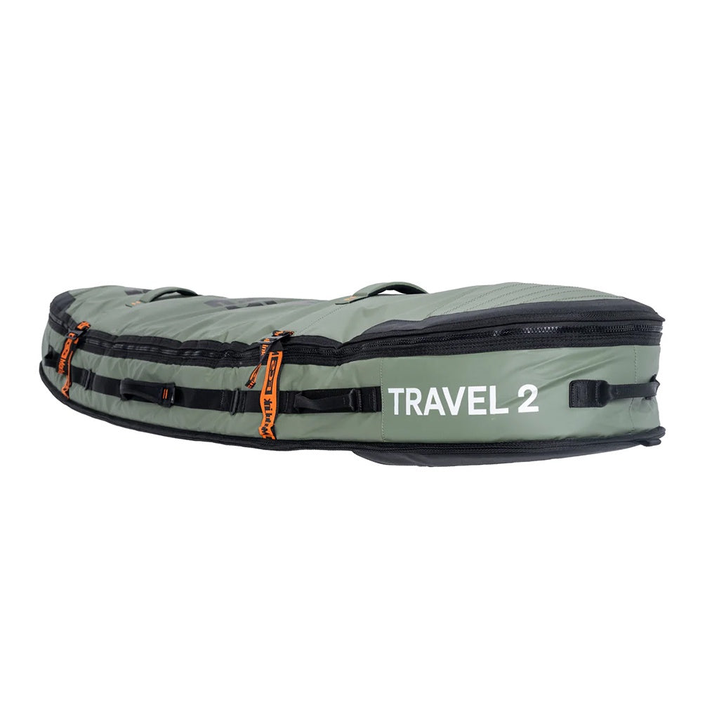 FCS | 6'3" GO-Light Travel 2 Shortboard / Fish Double Surfboard Cover
